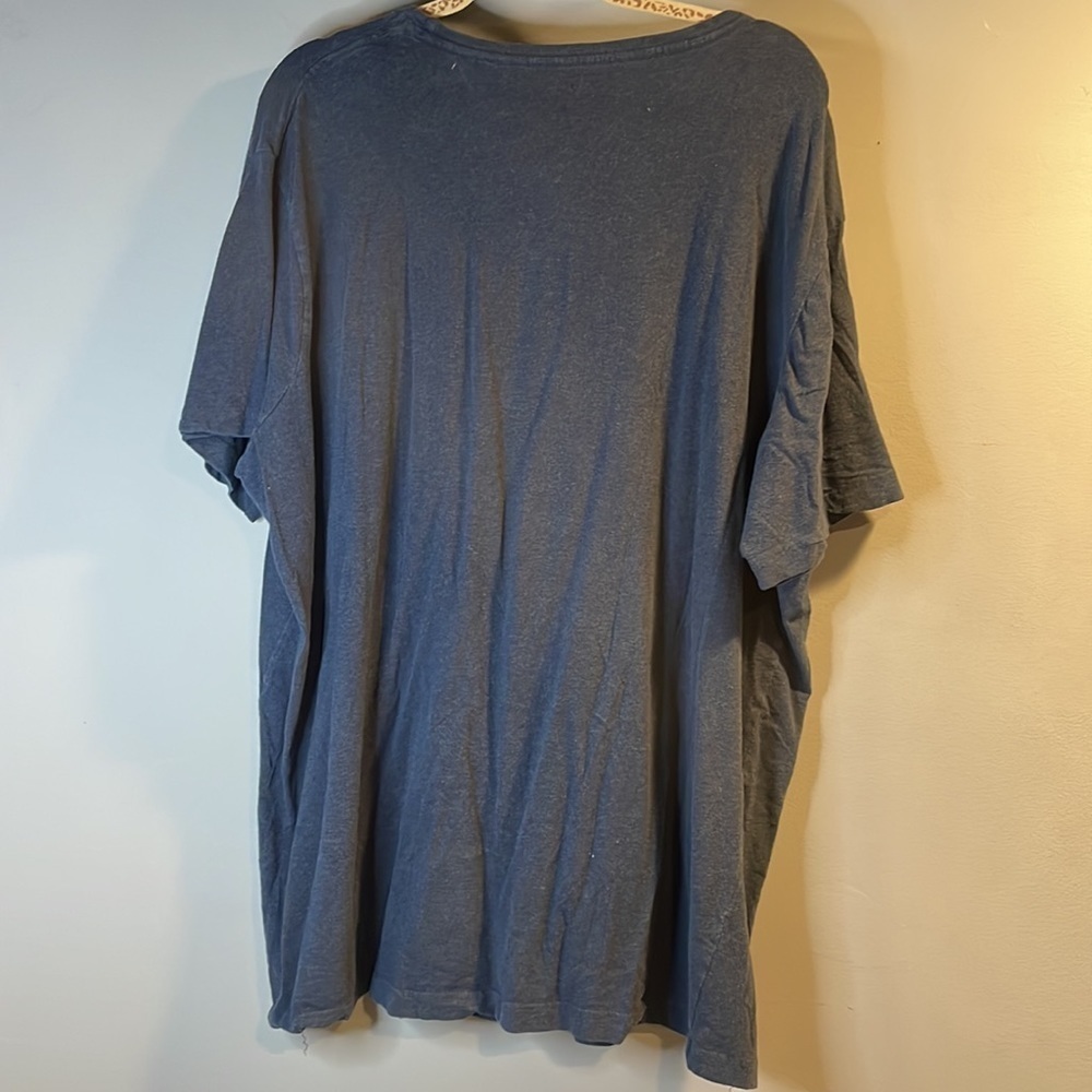 Heathered Navy Basic Tee Shirt - image 8